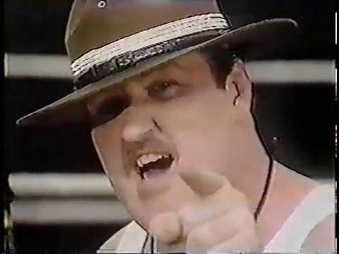 Sgt. Slaughter & Grand Wizard MSG promo - aired 10/25/1980