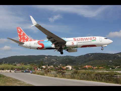 Skiathos Greece JSI Airport Landings and Departures June 2022
