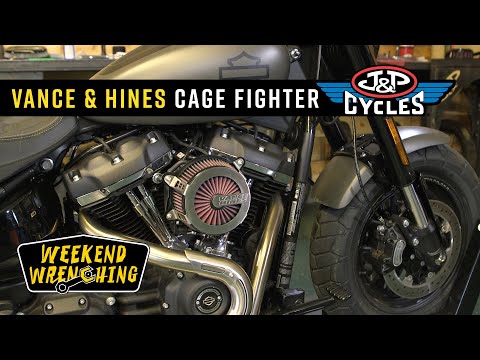 Vance and Hines Cage Fighter Installation : Weekend Wrenching