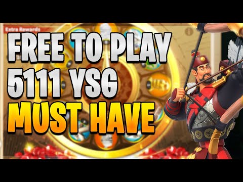 YSG Unlocked 5111 Free to Play Guide | Rise of Kingdoms