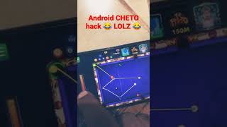 Android CHETO hack 😂 in #8ballpool
