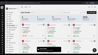 16.Stock Transfer |  How to Transfer Stock Between Projects | Sitely T