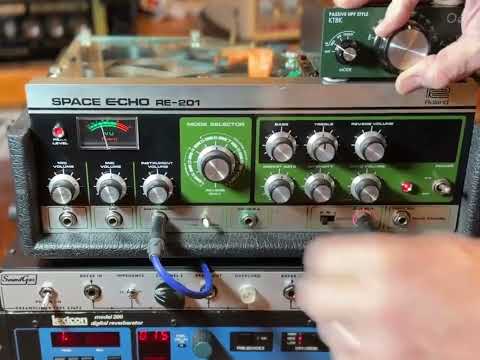 Tubby's Style!⁠ ⁠ The send into the RE-201/Lexicon Model 200 is being filtered by a King Tubby Big