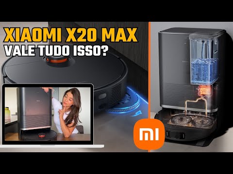 robo aspirador x20max da xiaomi