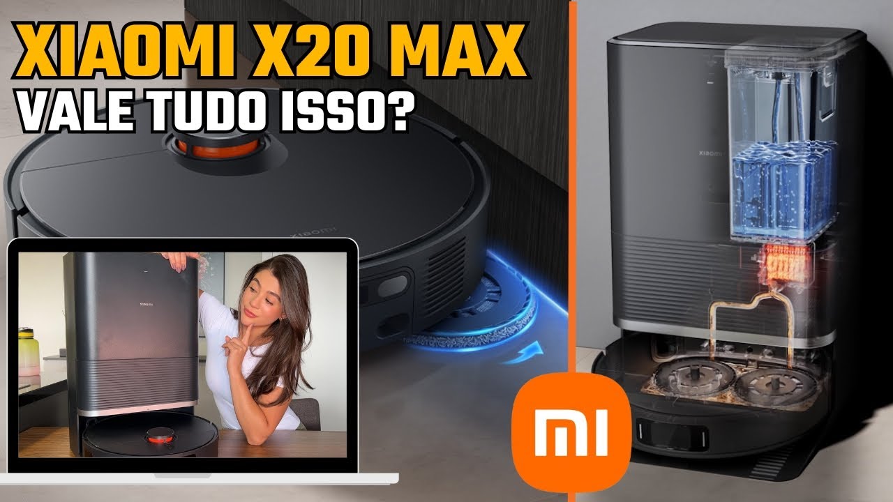 Testei o Robô Aspirador Xiaomi Vacuum X20 MAX! Vale a pena o investimento? Review Completo!