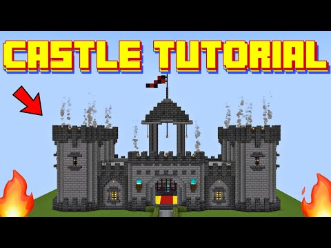 Triggered Bear - How To Make Castle in Minecraft 1.20 | Castle Tutorial Minecraft Hindi