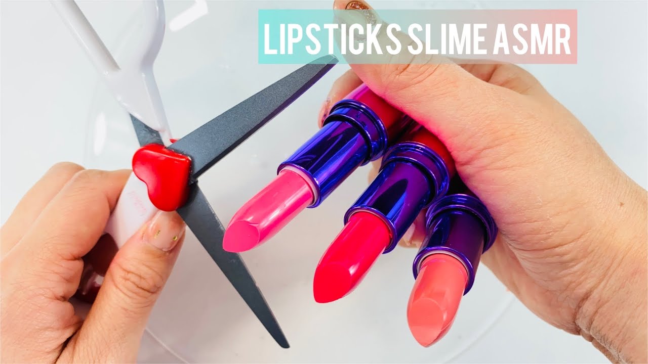 Satisfying Slime Coloring with Makeup! Mixing Colorful Eyeshadow  into Clear Slime!