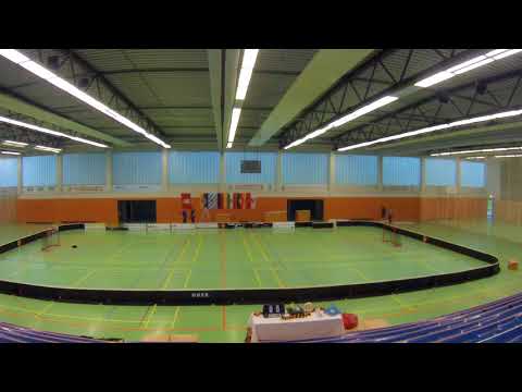 Aufbau U13 Junioren Kleinfeld DM 2018