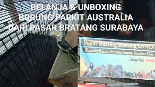 Download lagu BELANJA DAN UNBOXING BELI BURUNG PARKIT AUSTRALIA (FALK) DI PASAR BURUNG BRATANG SURABAYA #unboxing mp3