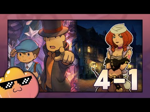 Jello & Friends Voice: Professor Layton Vs Phoenix Wright | Case 4 - Part 1