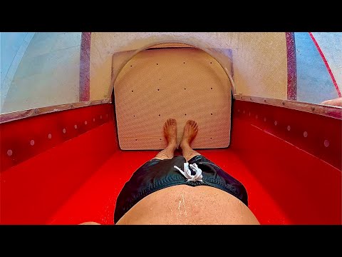 Trapdoor Water Slide at Aquapark Płock #poland