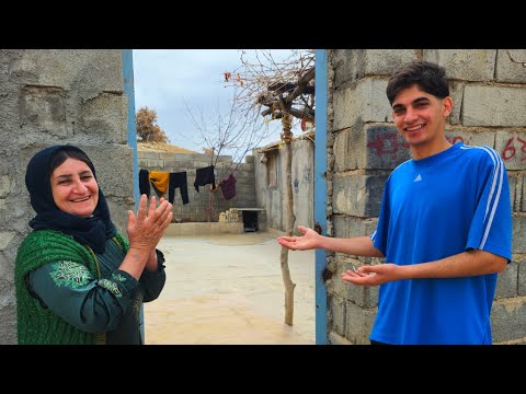 A young nomadic man gave shelter to a homeless nomadic mother.