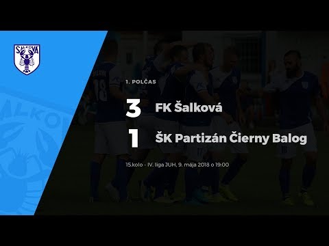 1. polčas, FK Šalková - ŠK Partizán Čierny Balog, 9.5.2015