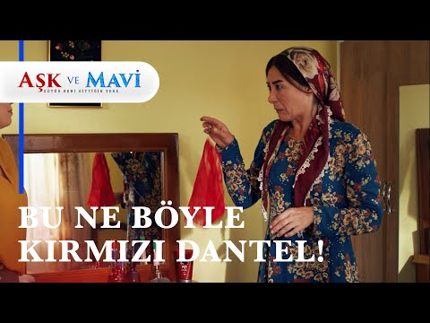 Hasibe, Servet'in çamaşırlarını karıştırıyor - Aşk ve Mavi 38. Bölüm