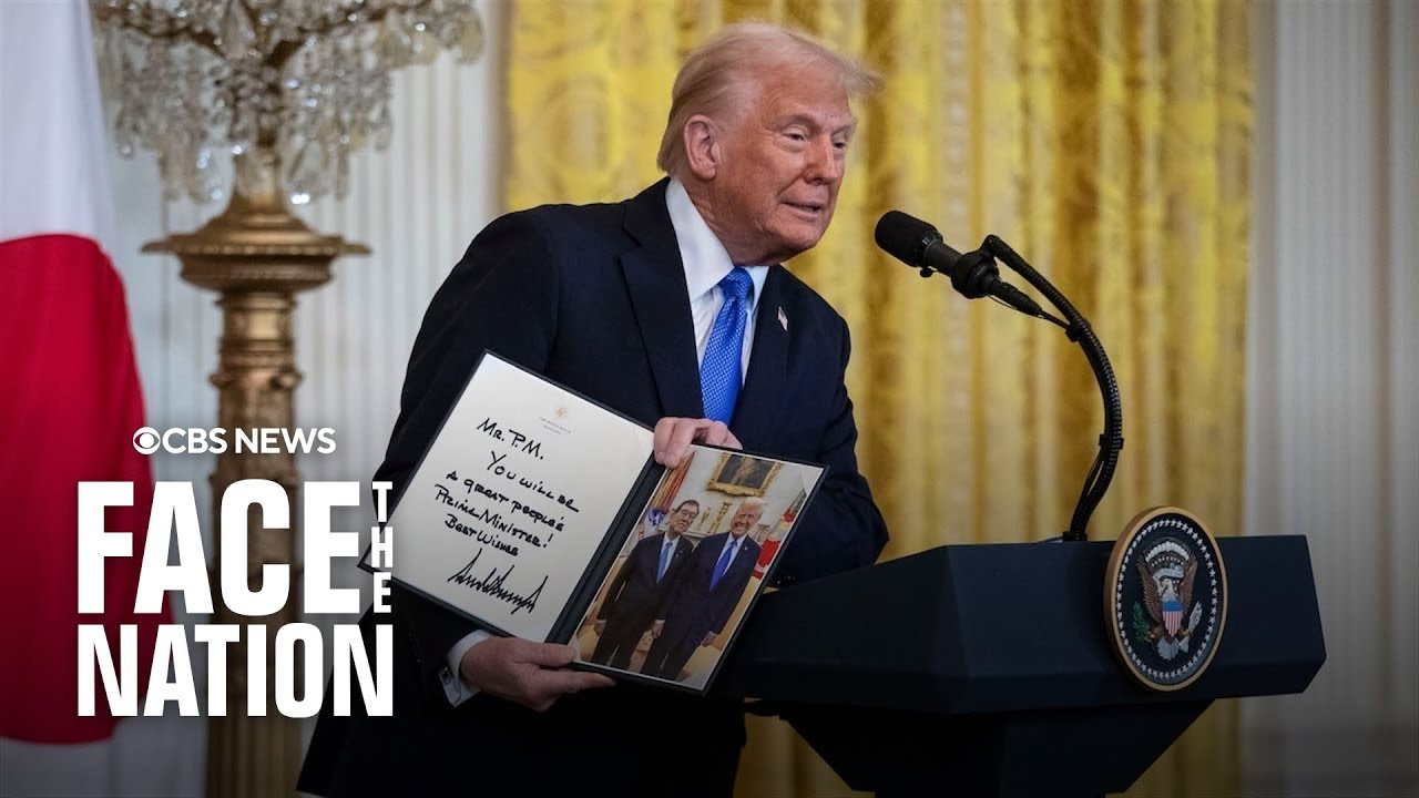 Watch Trump's press conference with Japanese Prime Minister Shigeru Ishiba at White House