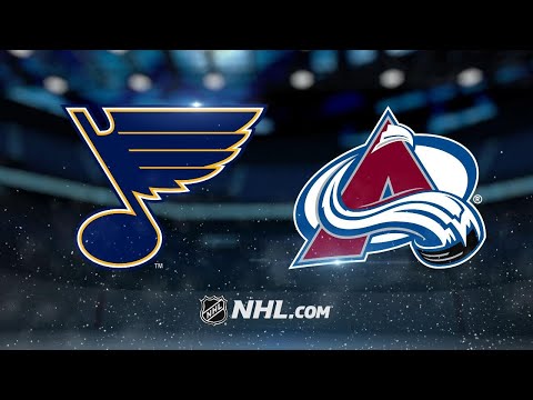 Avalanche beat Blues to clinch playoff berth