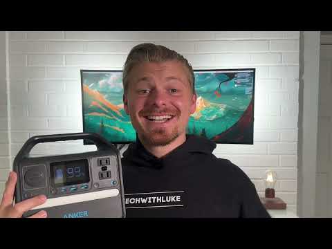 Anker 521 Portable Power Station - Best Portable Power Station? 256Wh Solar Generator
