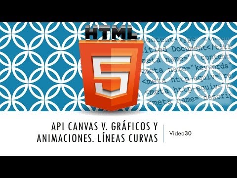 Curso HTML 5 API Canvas V Trazados curvos Vídeo 30