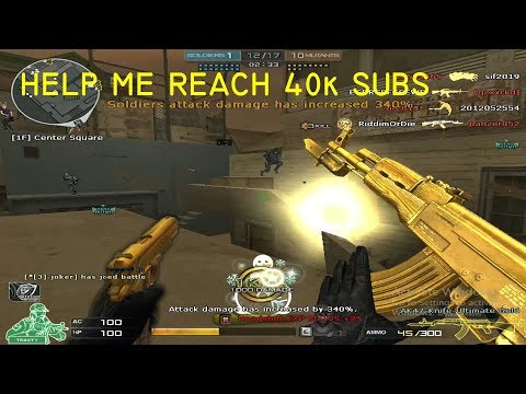 Crossfire West (Đột Kích Bắc Mỹ) 2.0: AK47-Knife-Ultimate Gold| Zombie Nano