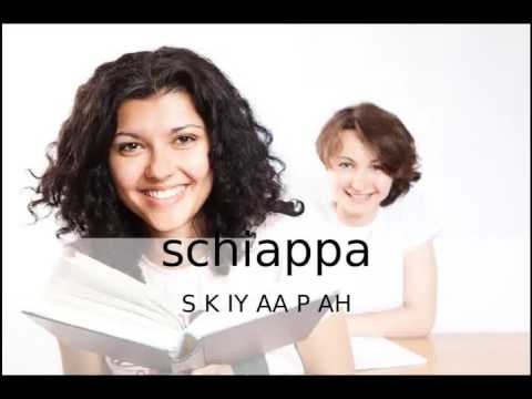 How to pronounce schiappa / How to say schiappa