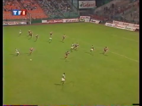 ST ETIENNE - GUINGAMP- 4-0     (Tous les buts et résumé : Division 1 : Saison 1995-1996)