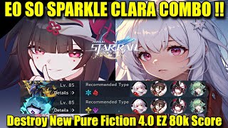 E0 S0 SPARKLE & CLARA COMBO !! New Pure Fiction 4.0 Both Sides | Easy 80k Score