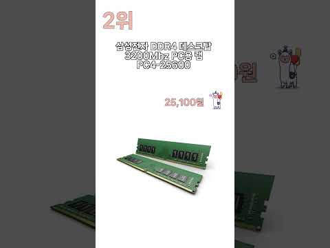 구매자가 직접 추천한 2025 램3200 TOP5