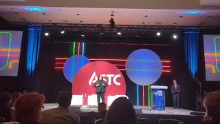 Linda Conlon, presented with a Fellow at the ASTC Conference 2024