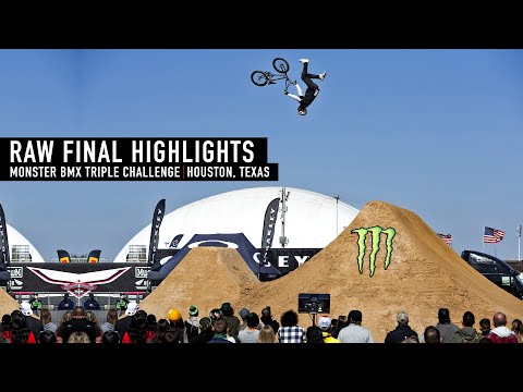 FULL FINALS HIGHLIGHTS - MONSTER BMX TRIPLE CHALLENGE - HOUSTON 2021