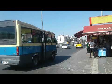 Otokar M-2000 Platinium duraktan kalkış videosu mavi dolmuş