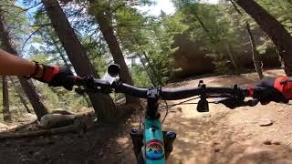 Riding Little Scraggy Trail Loop at Buffalo Creek...with drone footage.