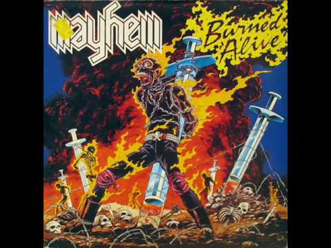 Mayhem - Burned Alive online metal music video by MAYHEM