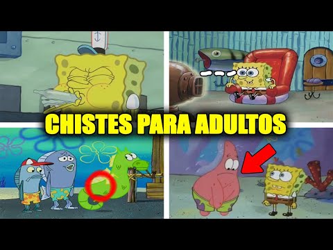 17 Chistes para Adultos de Bob Esponja que NO Entendias de Niño