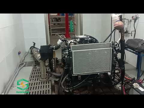 Rawsun range extender RE075-G6_420V power generation test#electricmotor #rangeextender #generator