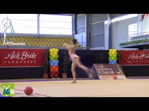 Ema Sakalauskaite - Klaipeda Barbe (LIT) - Bola (Ball) - Junior - AGN Cup 2016