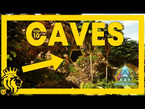 TOP 10 BEST CAVES on The Island | ARK: Survival Ascended