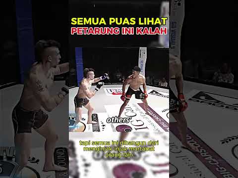 SEMUA PENONTON PUAS MELIHAT PETARUNG INI KALAH!! HAHAHA #ufc #mma #boxing #sport #shorts
