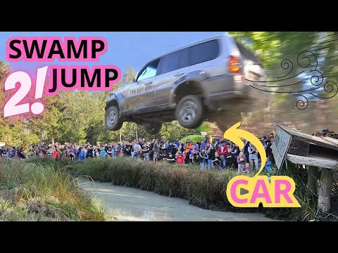 Swamp jumps 𝟮! ⏩CAR wreck + mud JOY 🚗😀🚙 2024