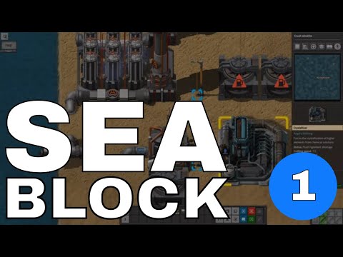 Seablock 0.17 E01 - Basics Tutorial into Seablock