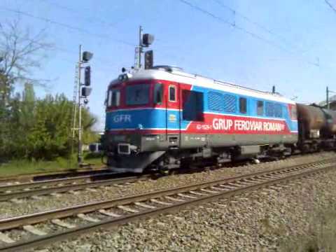 GFR'S DIESEL-ELECTRIC LOCOMOTIVE 62-1529-7 AT BUFTEA