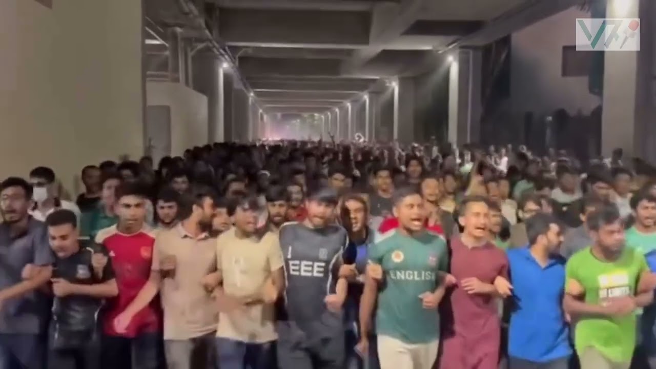 Students, Demanding Reform of Quota System