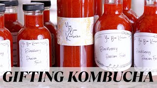 Gifting Homemade Kombucha