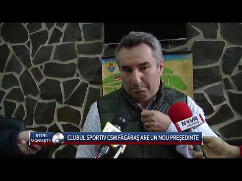 Clubul sportiv CSM Fagaras are un nou presedinte
