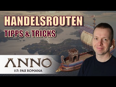 Perfect trade routes in ANNO 117 ⛵ German tutorial