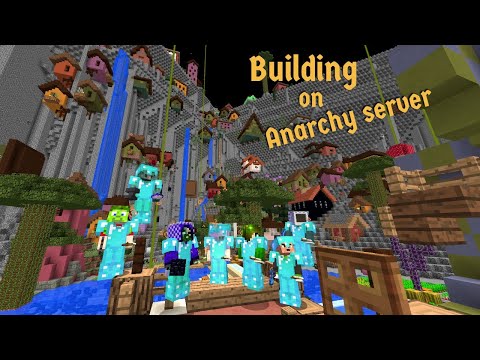 Spawn Village -Constantiam -Minecraft Anarchy -Survival Timelapse