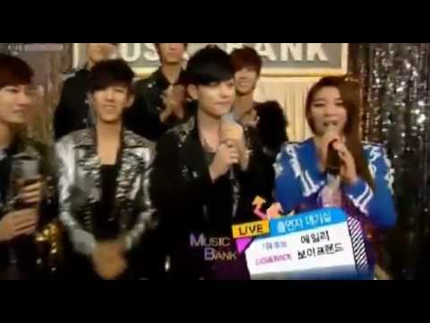 121109 Backstage with Ailee & Boyfriend at MuBank