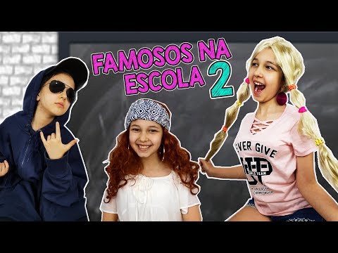Thumbnail do vídeo: FAMOSOS NA ESCOLA 2  | Luluca