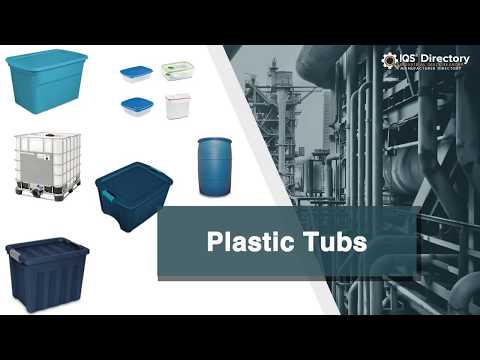 Plastic Tub Manufacturers