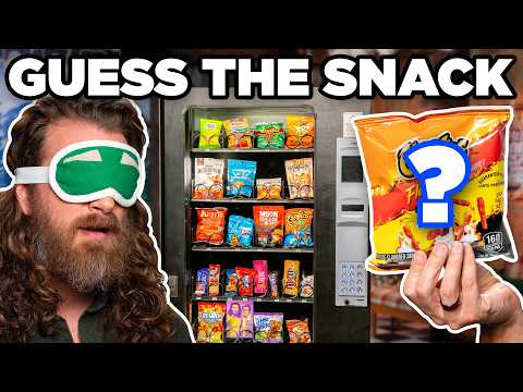 Guess The Mystery Vending Machine Snack