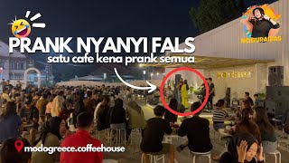 Download lagu AGAIN !!! PRANK SINGING FALSE IN A CAFE | ONE CAFE GETTING PRANKED | @MODO GREECE COFFE HOUSE PWK mp3